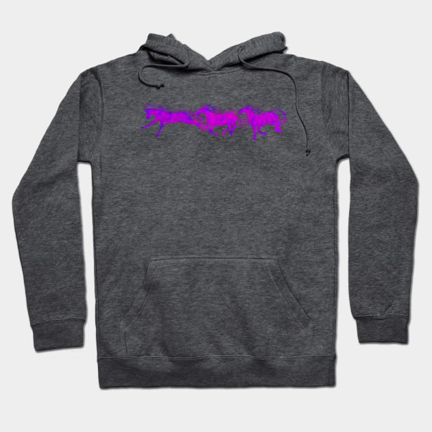 Galaxy Gallop Hoodie by FalconArt